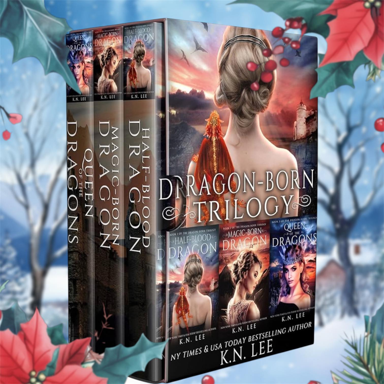 Adventure Awaits in the Dragon-Born Trilogy Boxed Set