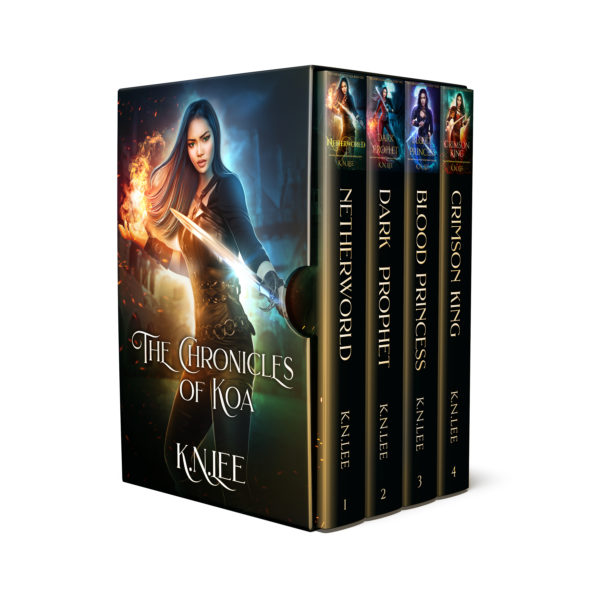 EXCLUSIVE Chronicles of Koa 4 E-Book Boxed-Set (Netherworld, Dark Prophet, Blood Princess, Crimson King)