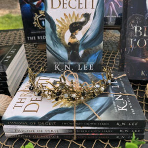 Wicked Crown Trilogy Bundle (Signed Paperbacks & Includes Handmade Candle)